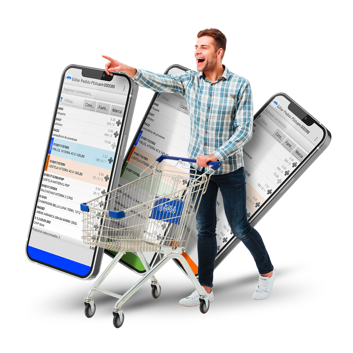 pedido sugerido software