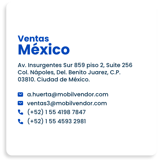 contacto mobilvendor méxico