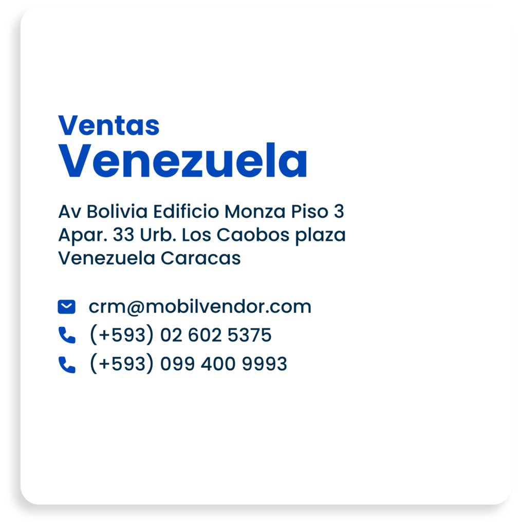 contacto mobilvendor venezuela
